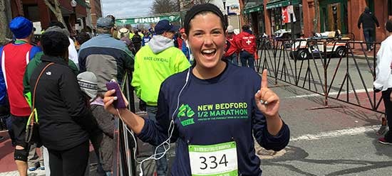 Kelly Fitzsimmons, Half Marathon in New Bedford, MA