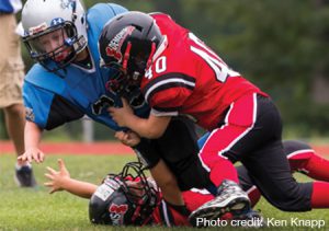 OmegaRx can help protect against brain injuries in young football players