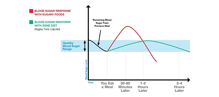 Zone Diet Blood Sugar Response
